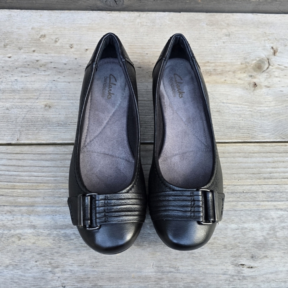 Clarks Bendables Proposal Pixie, Leather, Buckle,… - image 8